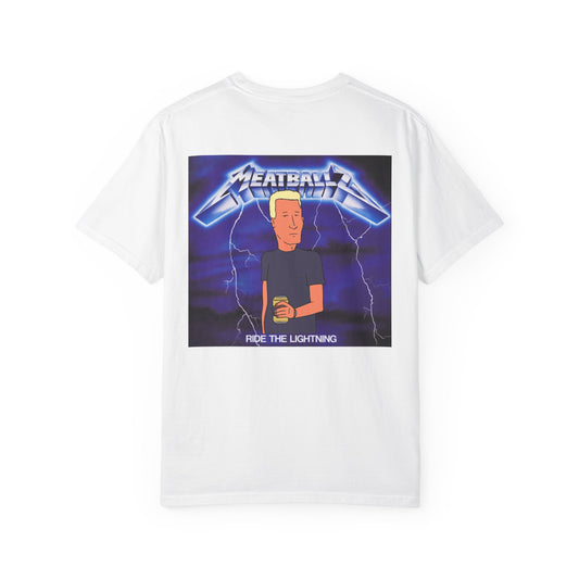 Ride the Lightning Boomhauer X MeatBallZ T-Shirt